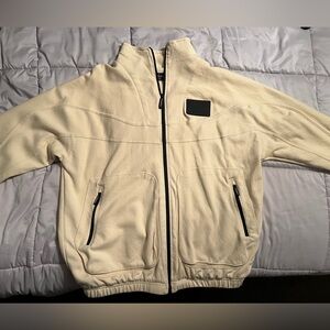 Vintage YoungLA zip jacket - cream colored - Men size M - never worn